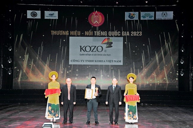 Kozo Pharmaceutical is honored to receive the National Famous Brand Award 2023.