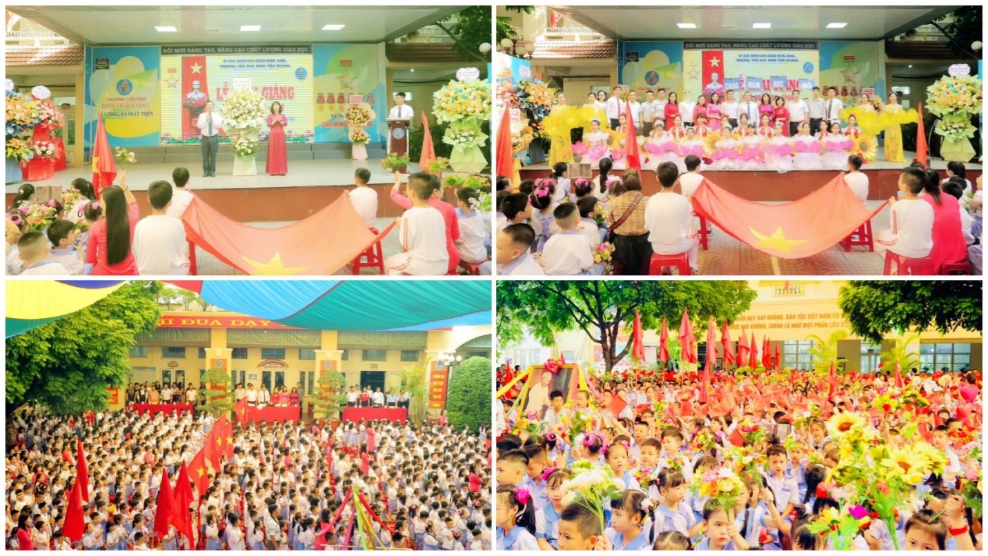 Besides Chu Van An Primary School, Dinh Tien Hoang Primary School is also a school with a long tradition of being an incubator for education in Ho Chi Minh City.