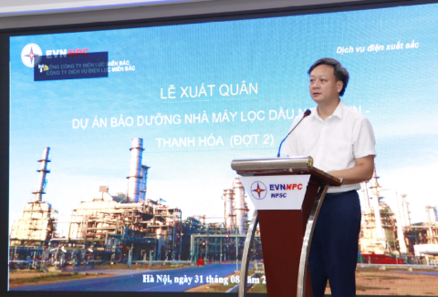 NPSC organized the launch ceremony for the Nghi Son Refinery and Petrochemical Plant Maintenance Project.