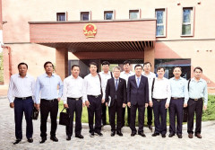 Đoàn đại biểu tỉnh Phú Thọ thăm và làm việc với Đại sứ quán Việt Nam tại Hàn Quốc