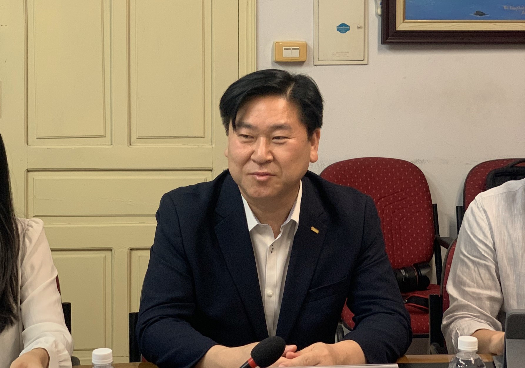 ông Yu Byung Wook - Giám đốc Cơ quan xúc tiến Công nghiệp nghiệp thành phố Siheung