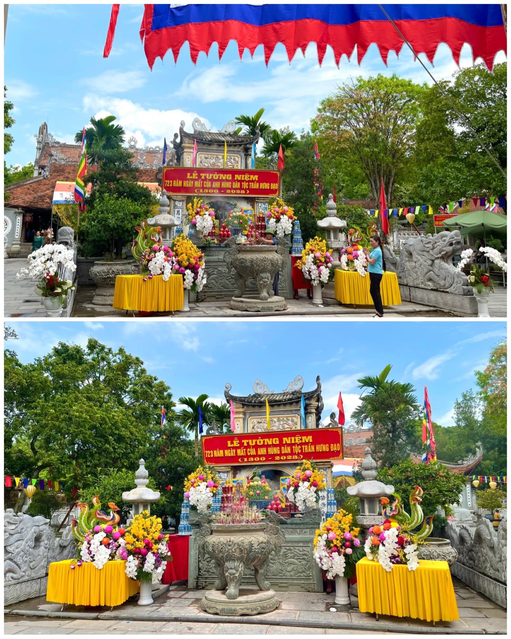 Nửa ngày đầu lễ hội mùa thu 24/9 Côn Sơn Kiếp Bạc đón 1, 2 vạn lượt người.