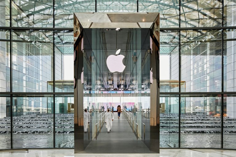 Một trong những cửa hàng  Apple Store bận rộn nhất trên thế giới