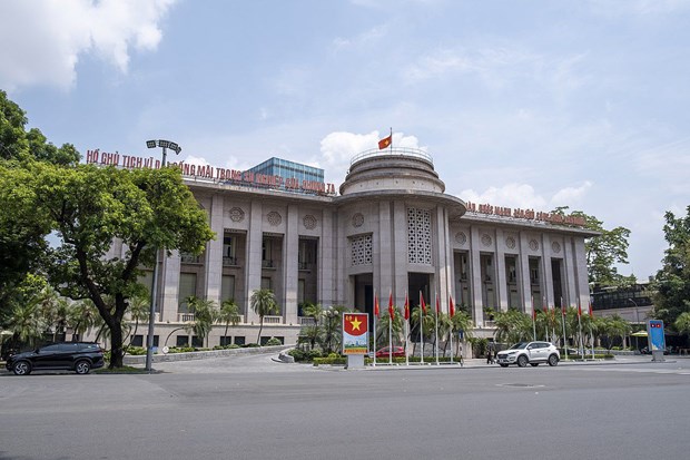 Trụ sở Ngân hàng Nhà nước. (Ảnh: PV/Vietnam+)