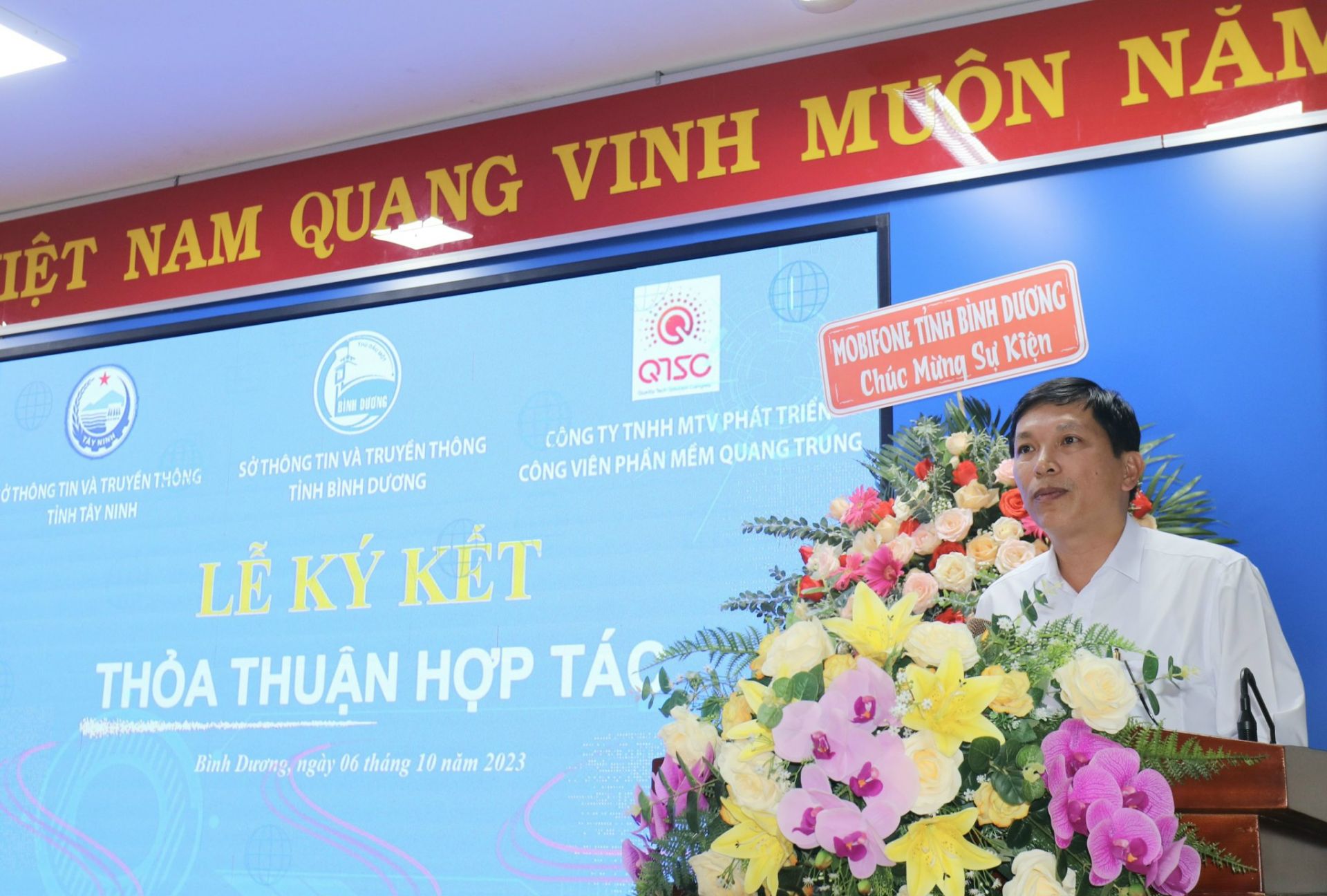 Ông Nguyễn Hữu Yên – Phó Giám đốc Sở TT&TT tỉnh Bình Dương