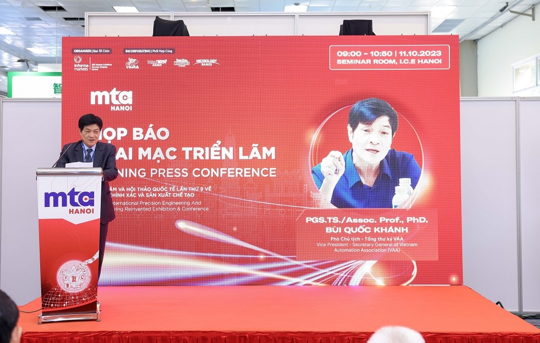 Ông Bùi Quốc Khánh - Phó Chủ tịch kiêm Tổng thư ký Hội Tự động hóa Việt Nam