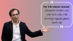 TS Tô Hoài Nam: Doanh nhân có vai trò cầu nối trong ngoại giao kinh tế