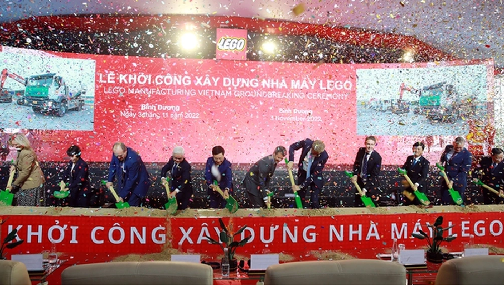 Khởi công xây dựng nhà máy của Tập đoàn LEGO tại Việt Nam