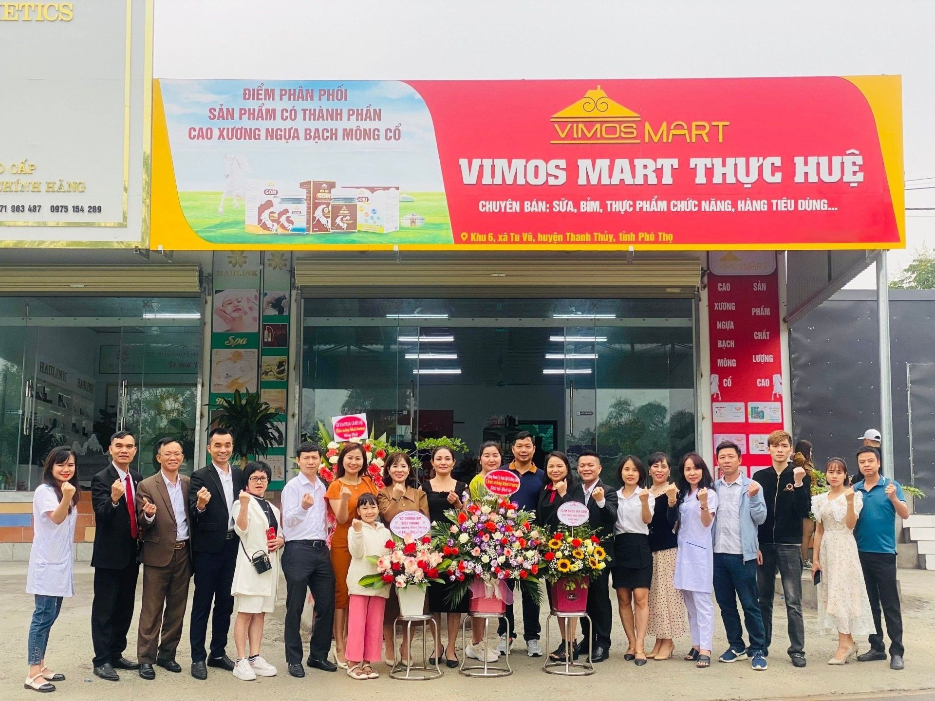 Điểm nhận diện thương hiệu của Vimos tại tỉnh Phú Thọ