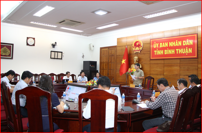 Phó Chủ tịch UBND tỉnh Nguyễn Hồng Hải làm việc với Công ty TNHH MM Mega Market