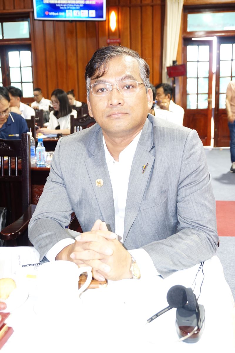 Ông Dương Long Thành - Chủ tịch Hội Doanh nhân trẻ Long An, Chủ tịch HĐQT Thắng Lợi Group