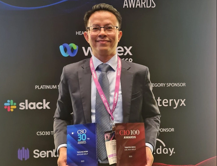 Mr. Tran Phu Nghia, CIO of Novaland Group and CISO of Nova Group are the only representatives from Vietnam to be named.