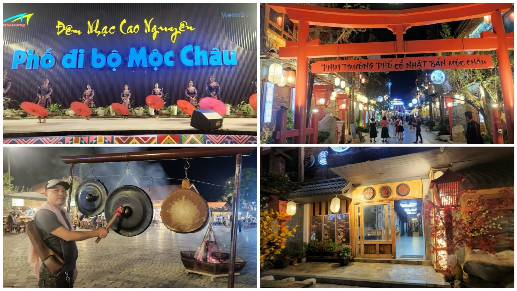 Với những du khách yêu thích sự náo nhiệt khi đến Mộc Châu, phố đi bộ, chợ đêm là một điểm trải nghiệm hấp dẫn cho du khách khi đến với cao nguyên Mộc Châu