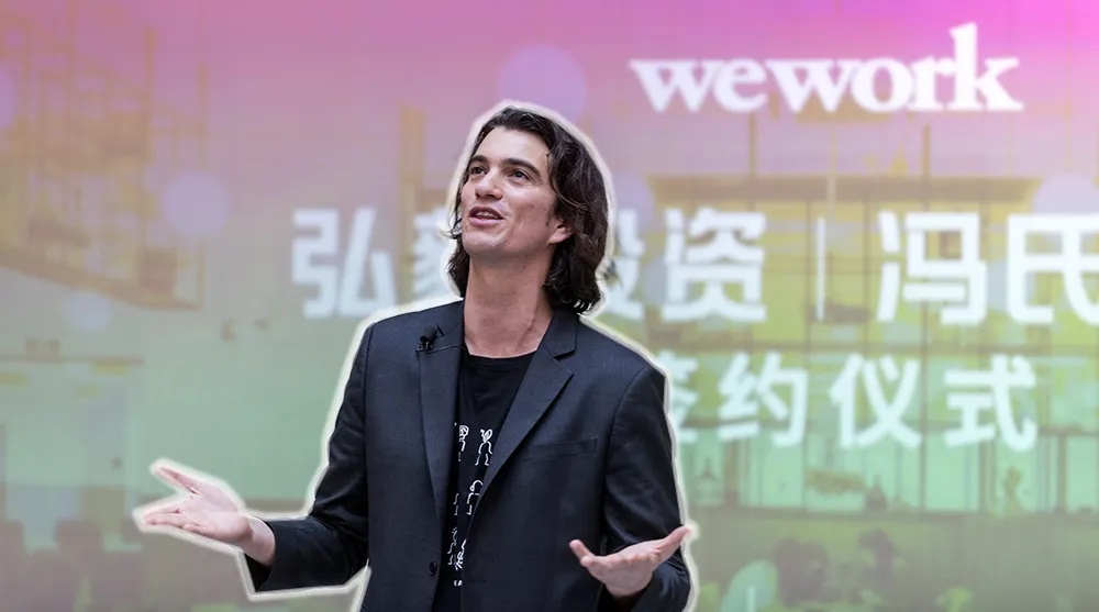 Cùng với vấn đề về quản trị, CEO Adam Neumann của WeWork đã bộc lộ những yếu điểm khi WeWork lớn quá nhanh.