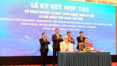Hà Nội kí kết hợp tác quốc tế để phát triển làng nghề Việt