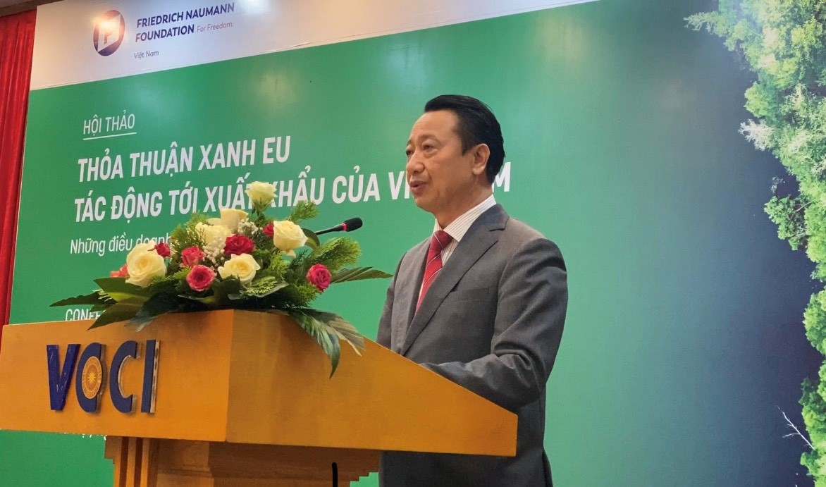 Mr. Nguyen Quang Vinh - Vice Chairman of the Vietnam Confederation of Commerce and Industry (VCCI).