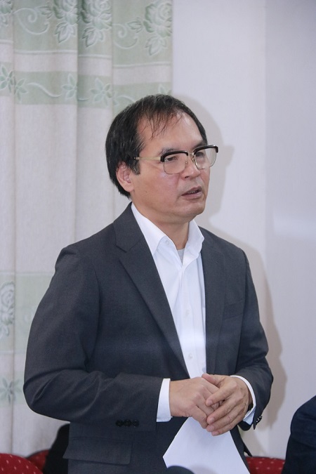 TS Tô Hoài Nam – Phó Chủ tịch Thường trực kiêm Tổng Thư ký VINASME phát biểu khai mạc.