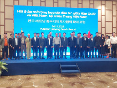 Hội thảo mở rộng hợp tác đầu tư giữa Hàn Quốc và Việt Nam tại 4 tỉnh miền Trung Việt Nam