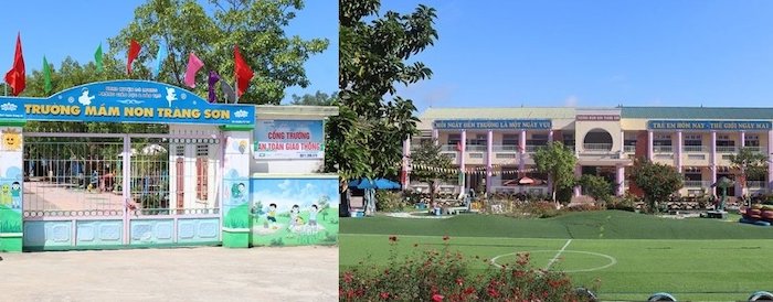 Trường Mầm non xã Tràng Sơn đạt chuẩn Quốc gia mức độ 2