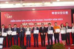 Diễn đàn “Văn hóa với Doanh nghiệp” - Xây dựng văn hóa kinh doanh, phát triển kinh tế - xã hội
