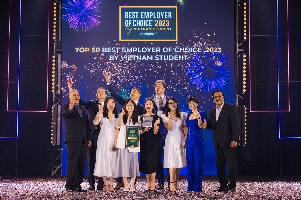 Bosch is in the TOP 100 businesses with the best places to work in Vietnam in 2023.