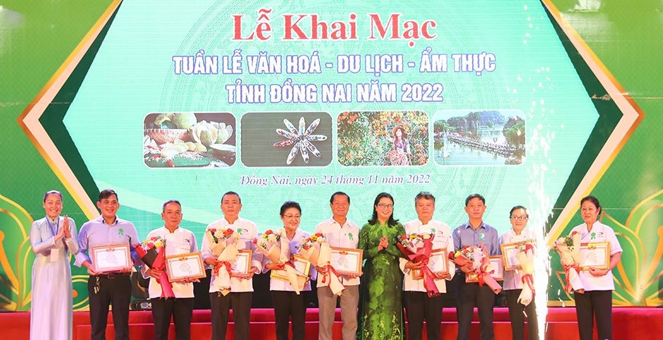 Opening ceremony of VHDLAT Week in Dong Nai province 2023.