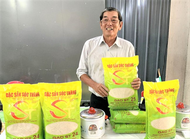 Gạo ST25 của Việt Nam tiếp tục trở thành gạo ngon nhất thế giới 2023