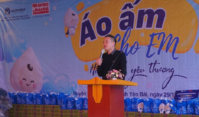 Ông Nguyễn Tất Tùng - Chủ tịch HĐQT Natrumax Việt Nam phát biểu ý kiến