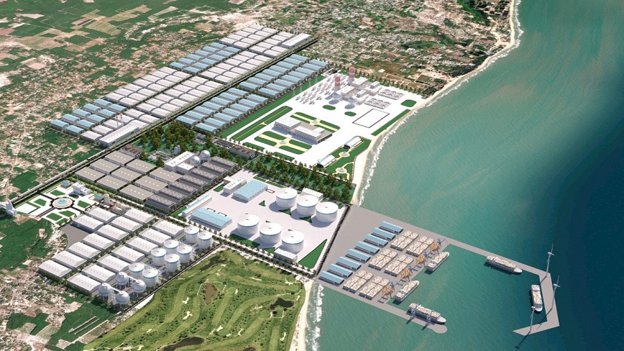 Dự án Kho cảng khí LNG Sơn Mỹ để cung cấp cho các nhà máy điện khí Sơn Mỹ 1, Sơn Mỹ 2 ở xã Sơn Mỹ, huyện Hàm Tân (Bình Thuận). Đây là một trong những dự án kho cảng khí LNG lớn nhất Việt Nam hiện nay