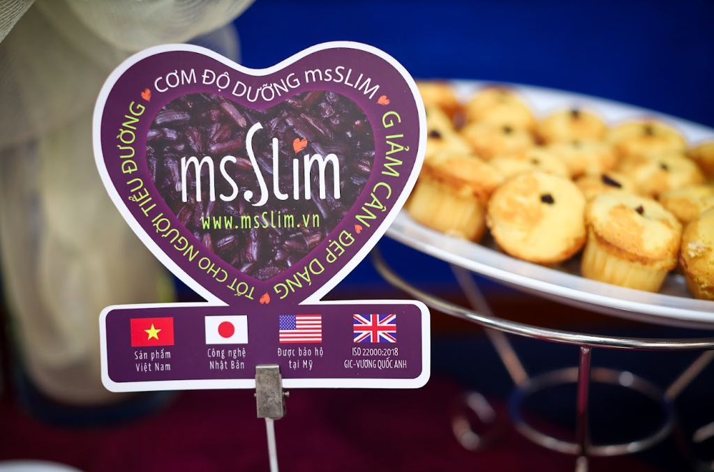 Sản phẩm cơm độ dưỡng msSlim có mặt tại nhiều quốc gia trên thế giới