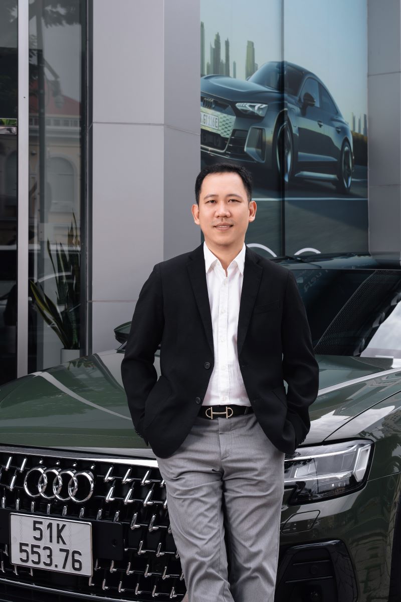 ông Trần Tấn Trung - Tổng Giám đốc, Nhà phân phối chính thức Audi tại Việt Nam