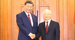 Tổng Bí thư Nguyễn Phú Trọng hội đàm với Tổng Bí thư, Chủ tịch nước Trung Quốc Tập Cận Bình