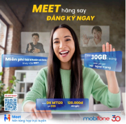 Giải pháp họp trực tuyến thế hệ mới Mobifone Meet- Nền tảng họp trực tuyến của Tổng công ty Viễn thông MobiFone