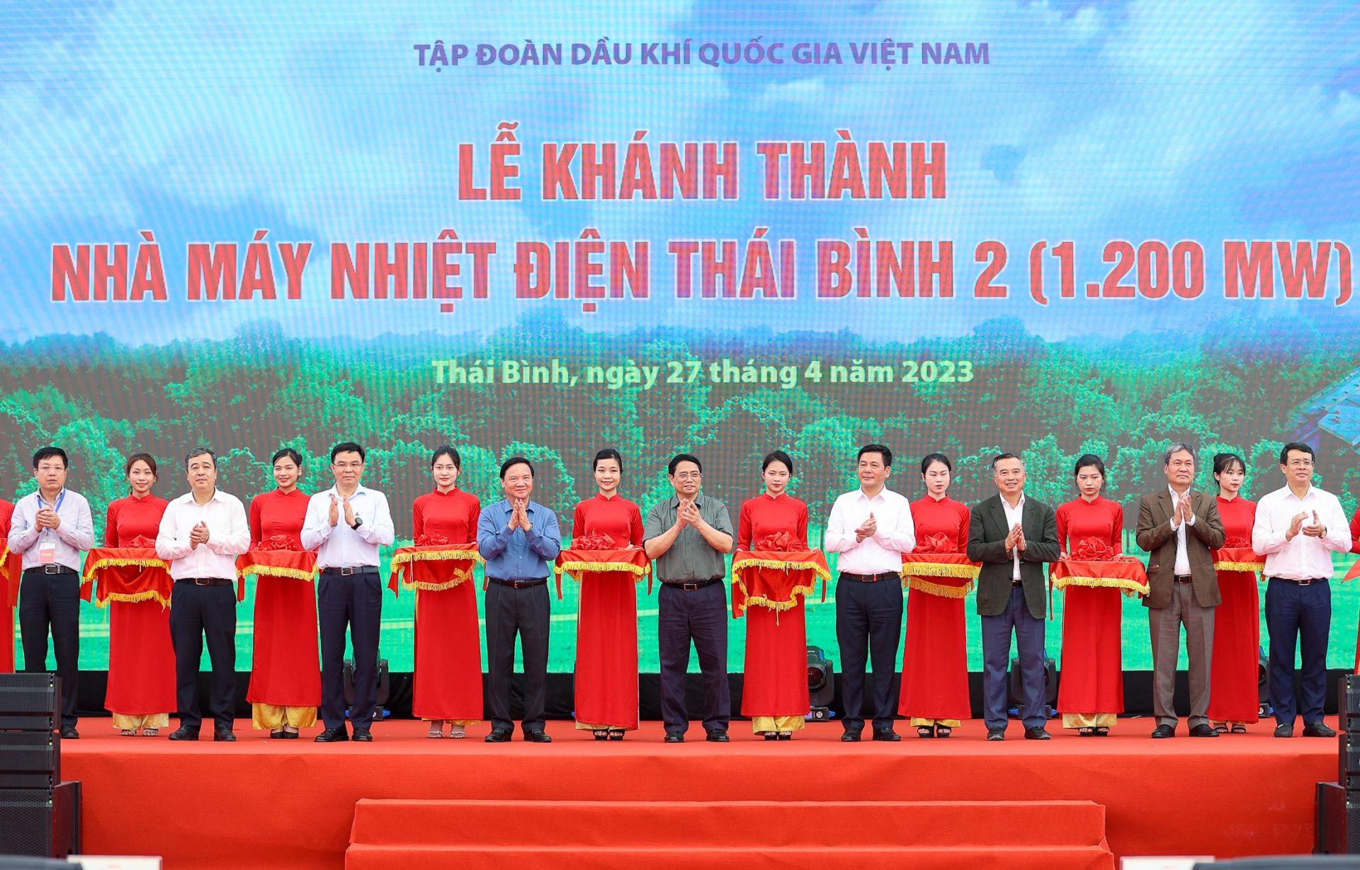 Nhà máy Nhiệt điện Thái Bình 2 được khánh thành