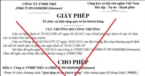 Cảnh báo văn bản giả mạo đơn vị thuộc Bộ Công Thương để lừa đảo doanh nghiệp