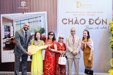 Masterise Homes Officially Delivers Masteri Centre Point, Setting the Standard for Luxury Apartment Living in Ho Chi Minh City's East