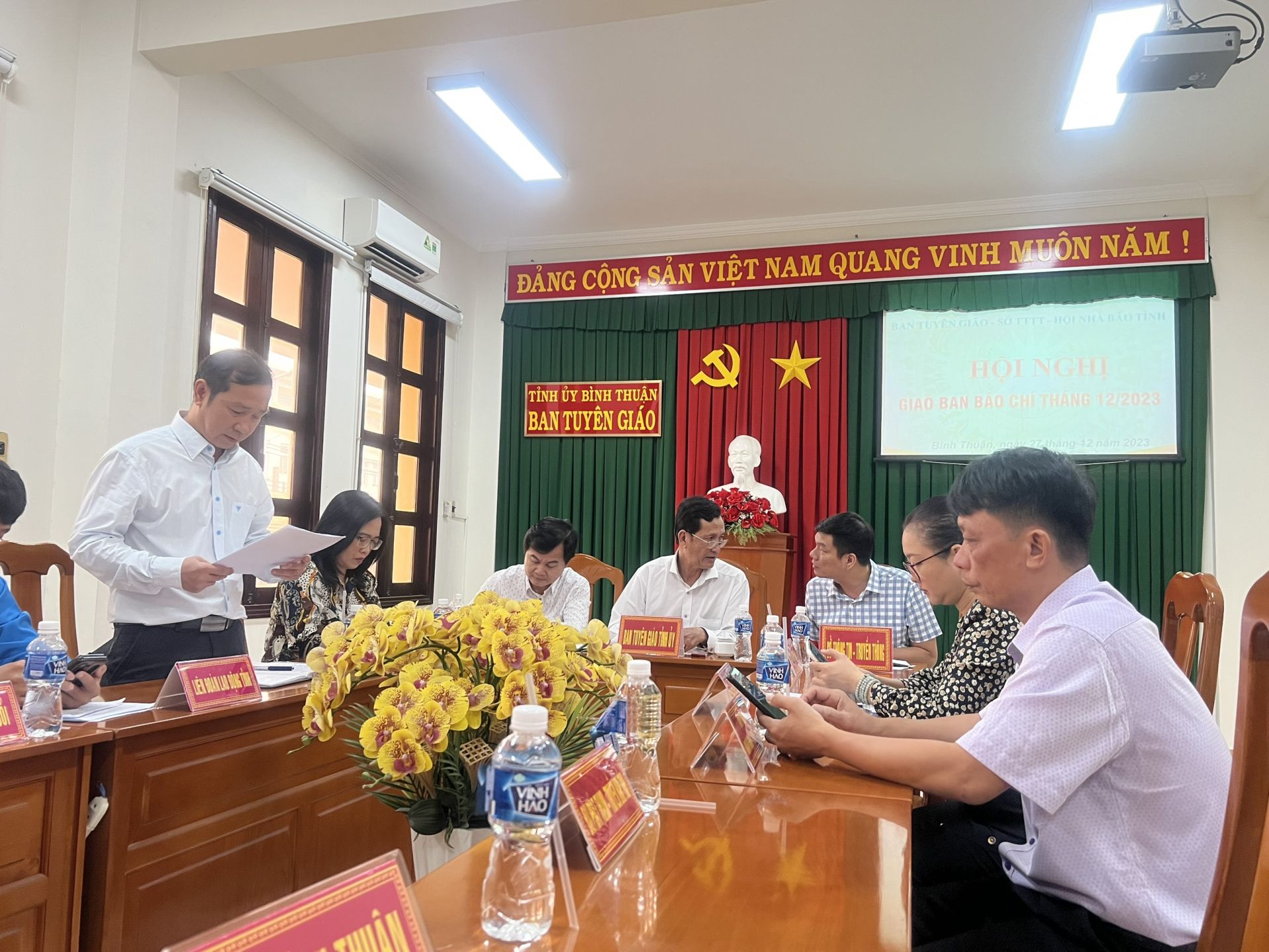 Toàn cảnh Hội nghị Giao ban báo chí tỉnh Bình Thuận