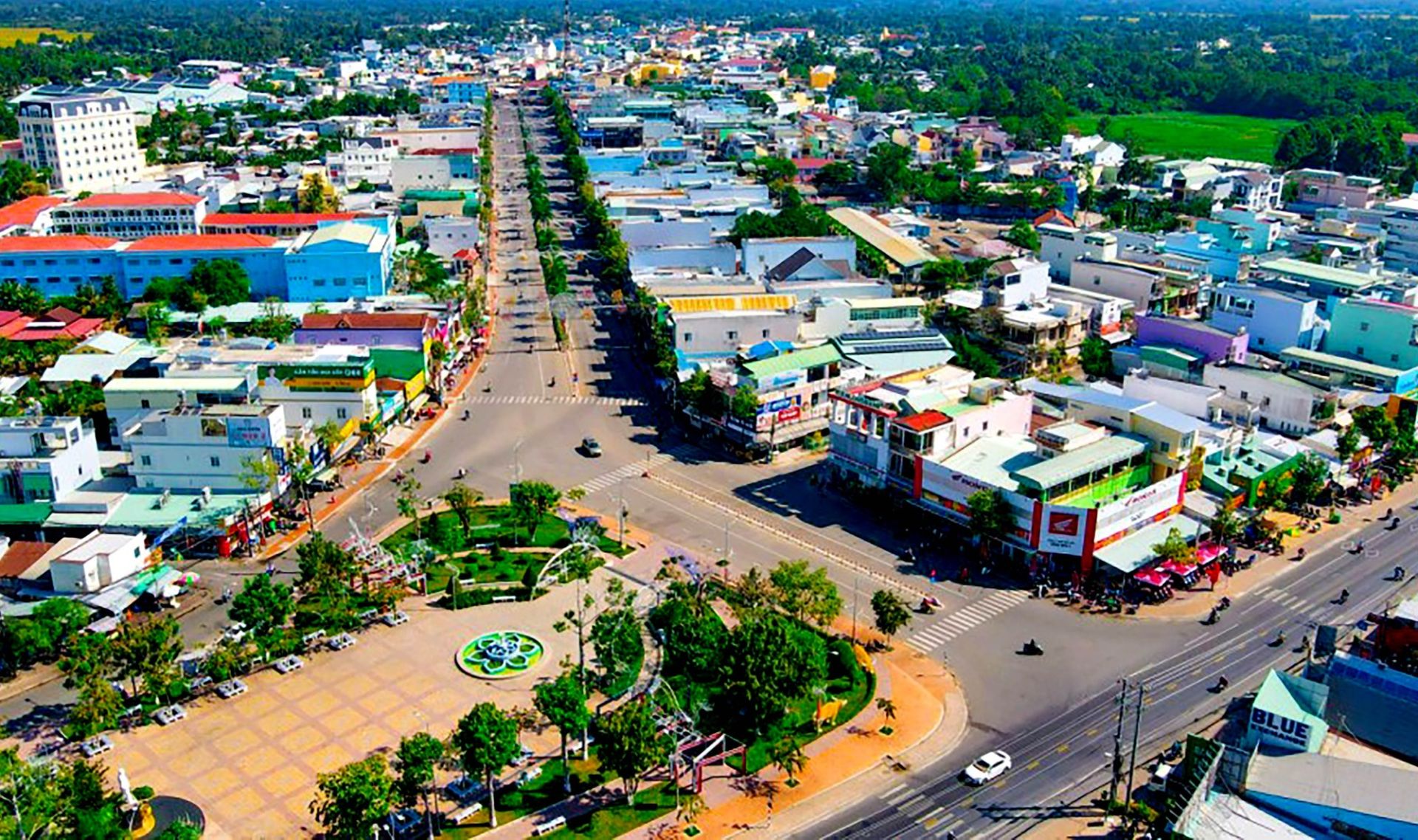 O Mon will be a green, clean, beautiful, and modern urban area, characteristic of a civilised industrial district. (Photo: Western Green Land - Dat Xanh Mien Tay)