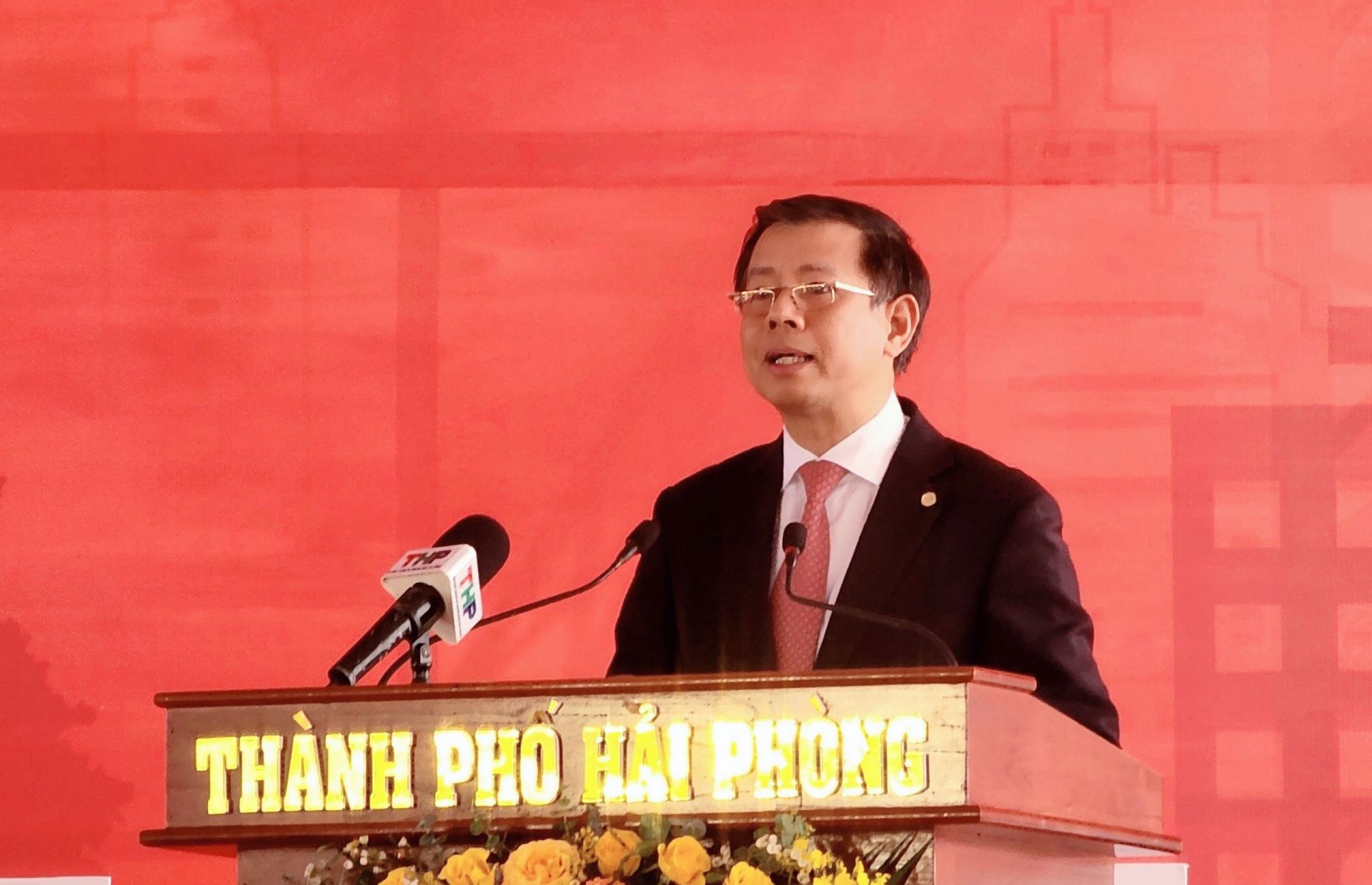Ông Nguyễn Việt Quang PCT HĐQT Vingroup phát biểu