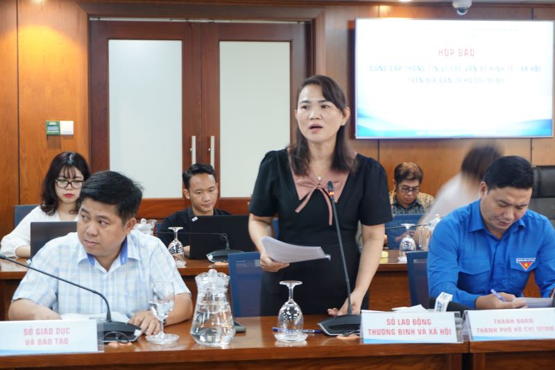 Ms Huynh Le Nhu Trang - Deputy Director of the Ho Chi Minh City Department of Labour, Invalids and Social Affairs