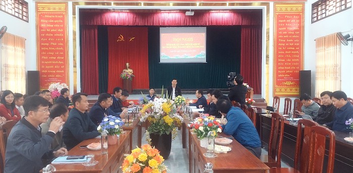 Phát biểu kết luận Hội nghị thẩm định, ông Nguyễn Văn Hằng - Phó Chánh Văn phòng Thường trực Văn phòng điều phối NTM tỉnh Nghệ An ghi nhận và đánh giá cao những nỗ lực cũng như kết quả xây dựng NTM nâng cao ở Nghi Mỹ