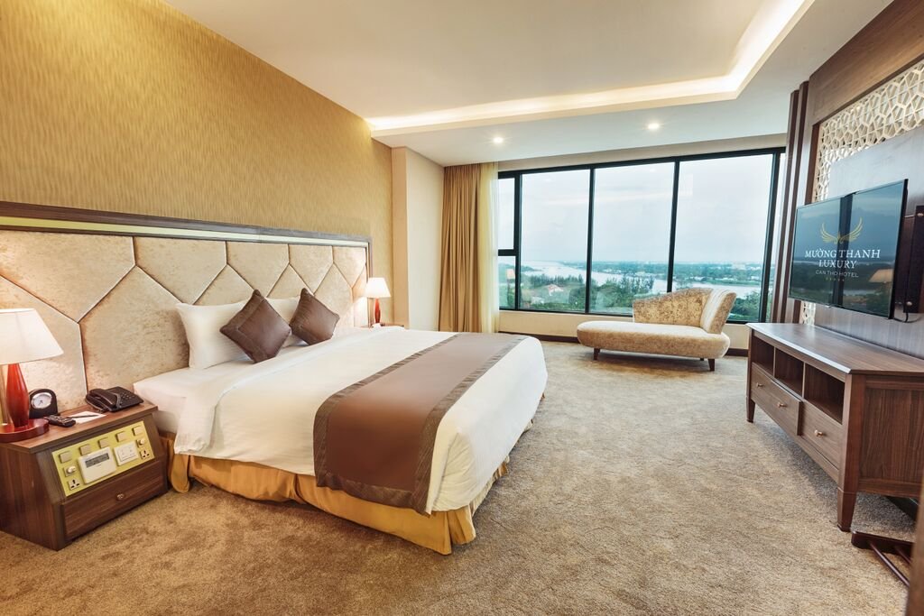 Phòng ngủ khách sạn Mường Thanh.