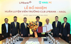 CLB Bóng đá LPBank Hoàng Anh Gia Lai bổ nhiệm ông Vũ Tiến Thành làm HLV trưởng