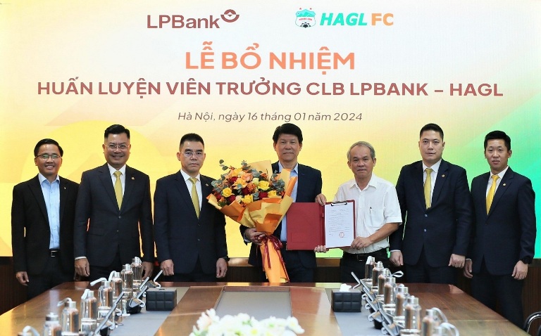 Mr Vu Tien Thanh was officially appointed as the Head Coach of LPBank HAGL Football Club