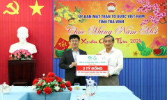 Dược phẩm TV.PHARM hỗ trợ 2 tỷ đồng tặng quà Tết cho hộ nghèo tỉnh Trà Vinh