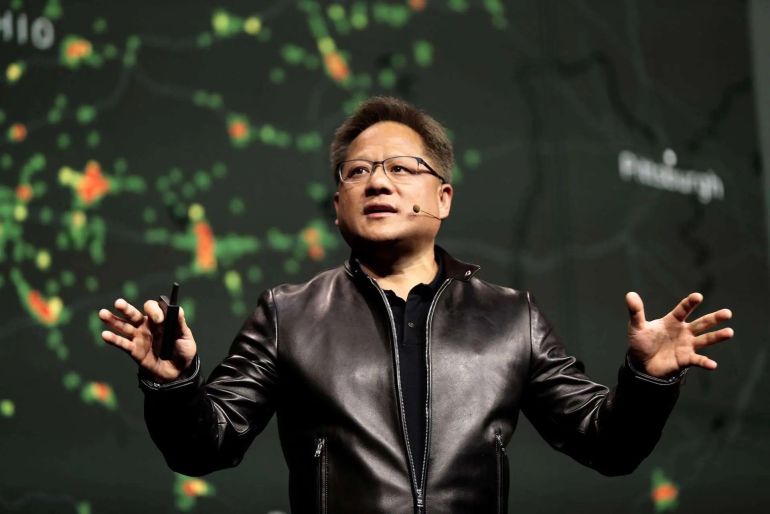 ông Jensen Huang (Giám đốc điều hành Nvidia)