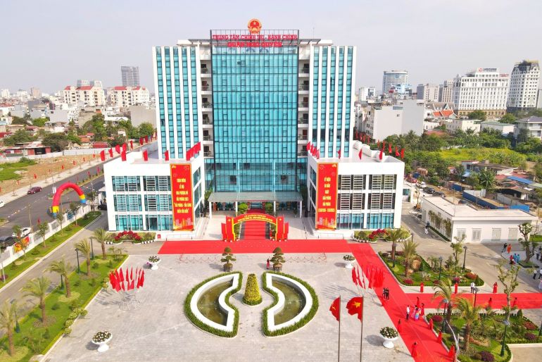 Năm 2023, Trung tâm Chính trị - Hành chính Quận Ngô Quyền (thành phố Hải Phòng) được hoàn thành và đưa vào sử dụng với diện mạo mới, khang trang, văn minh, hiện đại.