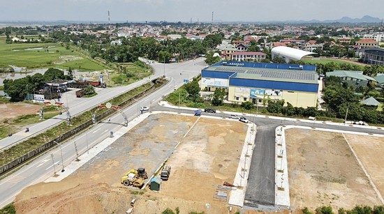 Dự án xây dựng hạ tầng kỹ thuật đấu giá quyền sử dụng đất khu đồng Nhà Vác, thị trấn Lâm Thao có diện tích gần 11 ha