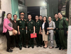 TP. Hồ Chí Minh: CLB Trái tim Người lính miền Tây tặng nhà “Nghĩa tình đồng đội”