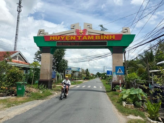 Huyện Tam Bình - Vĩnh Long đạt chuẩn huyện nông thôn mới ( Ảnh internet)